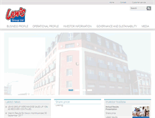 Tablet Screenshot of lewisgroup.co.za